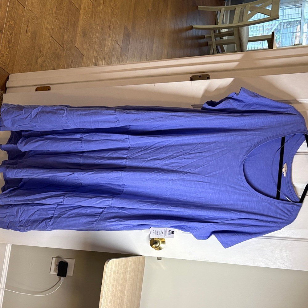 Elegant Blue Women's Dress